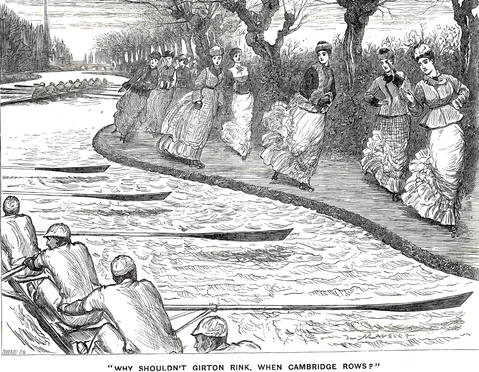Figure 4 Why Shouldn't Girton Rink, When Cambridge Rows?